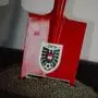 VIENNA,AUSTRIA,18.MAR.25 - SOCCER - UEFA Nations League, OEFB international match, Austria vs Serbia, preview, press conference Team AUT. Image shows a shovel with the OEFB logo.
Photo: GEPA pictures/ Alexander Solc