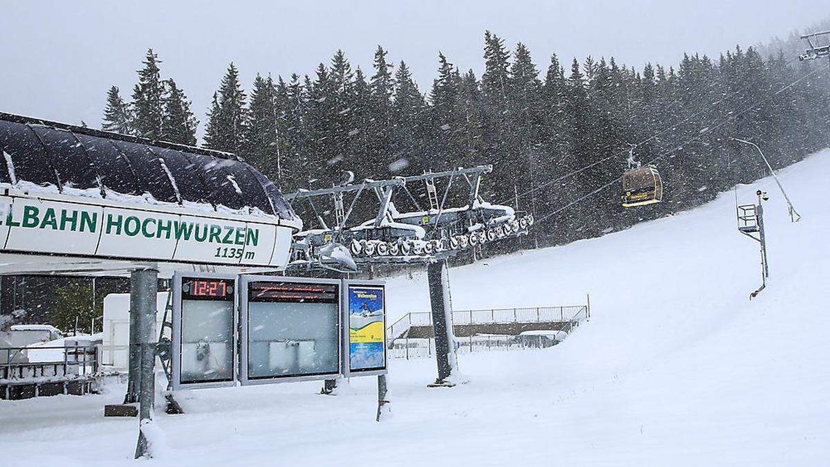 Unfall im Skigebiet Hochwurzen