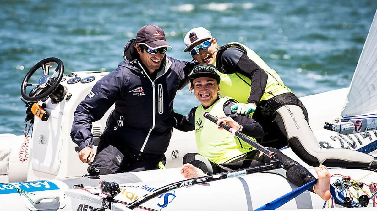 Lara Vadlau und Jolanta Ogar hatten beim Weltcup-Finale viel zu feiern