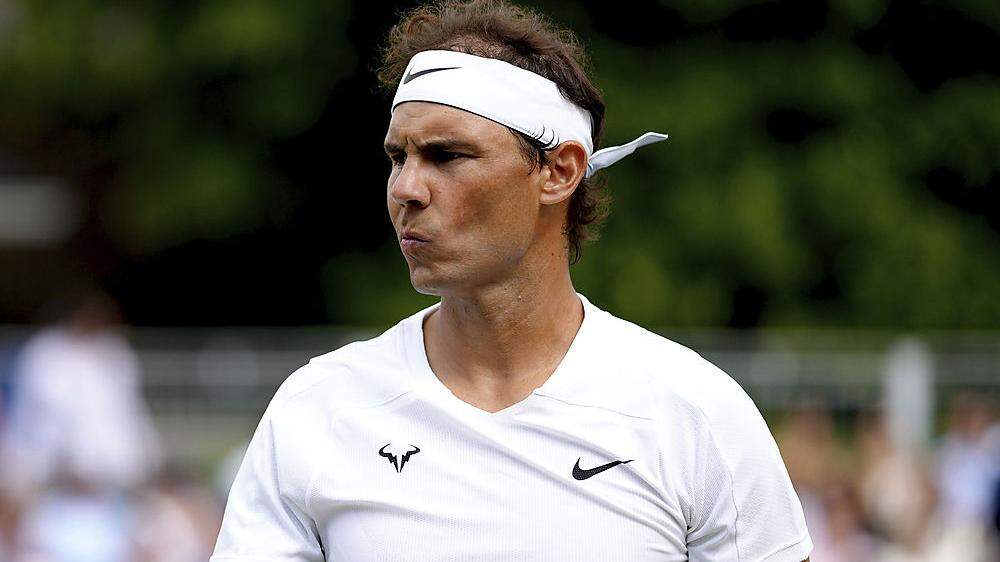 Rafael Nadal strebt in Wimbledon nach seinem dritten Grand-Slam-Turniersieg des Jahres.