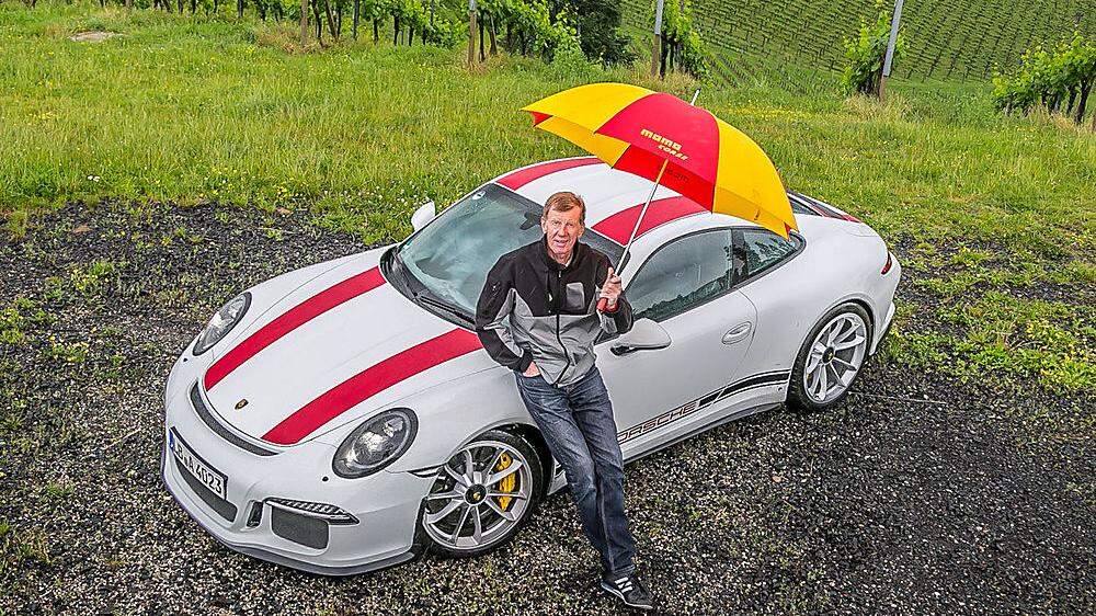Walter Röhrl und der Porsche 911 R