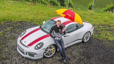 Walter Röhrl und der Porsche 911 R