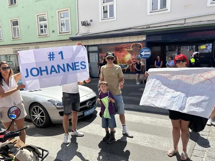 Johannes war per Livestream dabei