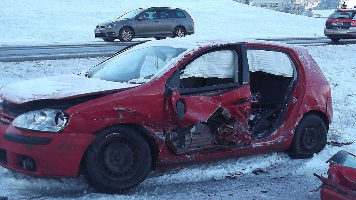 Wie durch ein Wunder wurde bei dem Unfall niemand verletzt