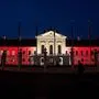 Symbolisch in rot-weiß-rot: der Präsidentenpalast in Bratislava