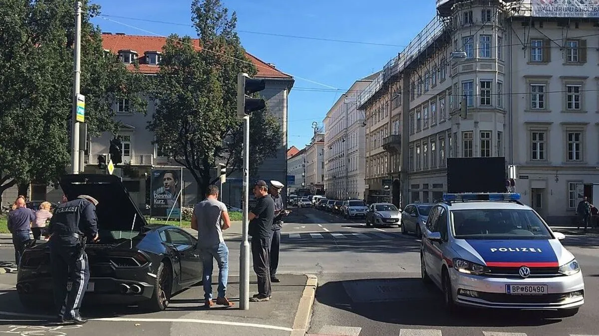 Polizei und Lenker versuchten die Zündsperre nach Unfall zu überlisten.