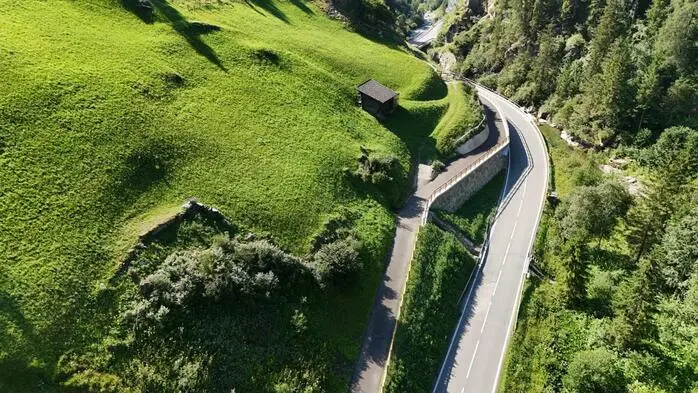 Der neue Abschnitt des Glockner Radwegs R8 beseitigt eine der gefährlichsten Stellen
