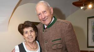Seit 70 Jahren glücklich verheiratet: Sophie und Othmar Knafl