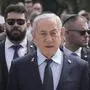 Israeli Prime Minister Benjamin Netanyahu lays a wreath at a ceremony marking the annual Holocaust Remembrance Day at Yad Vashem Holocaust Memorial in Jerusalem, Israel on Thursday, April 24, 2025. Pool PUBLICATIONxINxGERxSUIxAUTxHUNxONLY JERX20250424105 MayaxAlleruzzo