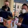 Die ersten Sachspenden, wie Powerbanks von der Firma Expert Sabitzer aus Althofen, sind bei Armin Vallant-Taferner schon eingetroffen