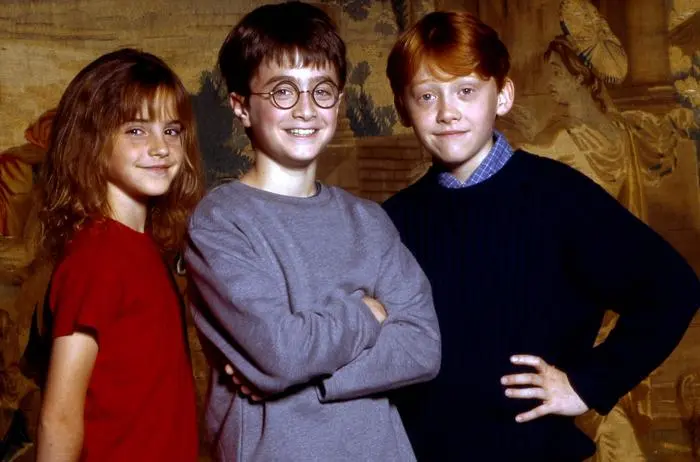 Emma Watson, Daniel Radcliffe, Rupert Grint, Harry Potter 20th Anniversary: Return To Hogwarts 2022. Photo credit: HBO / The Hollywood Archive PUBLICATIONxINxGERxSUIxAUTxONLY Copyright: xx 34288-003THA