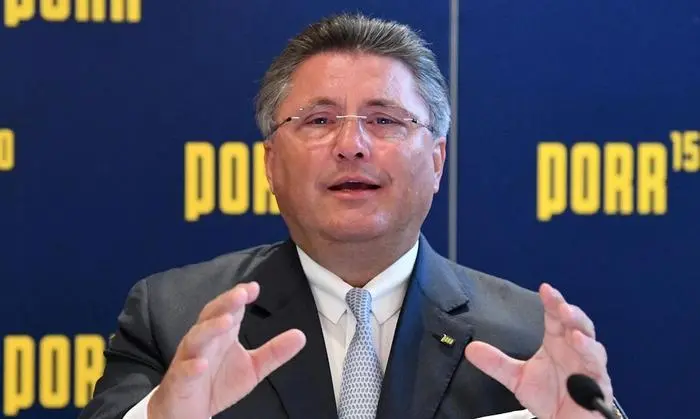 Porr-Chef Karl-Heinz Strauss