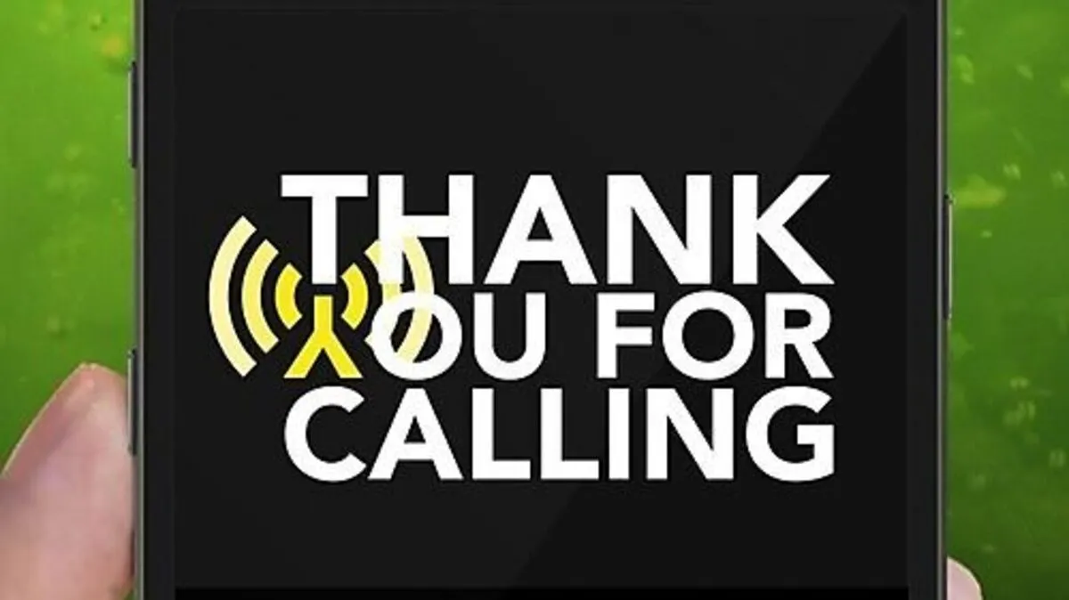 Thank you for calling