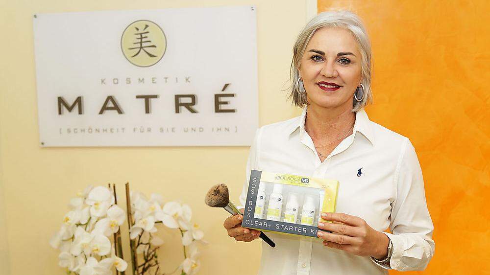Marlies Juri-Trettenbrein sucht eine Nachfolgerin, die ihr Studio „Kosmetik Matré“ in Wolfsberg übernimmt