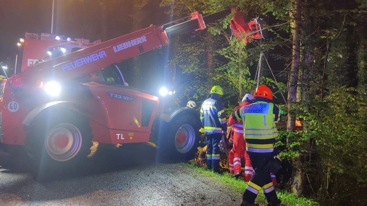 Der Einsatz in Gratwein-Straßengel dauerte mehrere Stunden