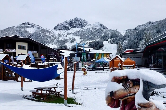Auf dem Nassfeld.
