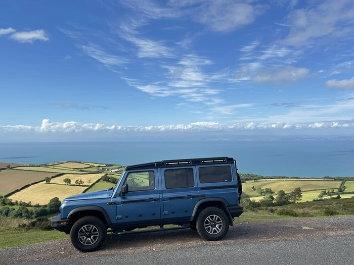 Mit dem Grenadier durch das Exmoor im Südwesten Englands