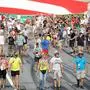 Große Menschenansammlungen gibt es bei Großveranstaltungen wie hier in Spielberg. Die Zahl der Menschen, die in der Region wohnen, schrumpft aber