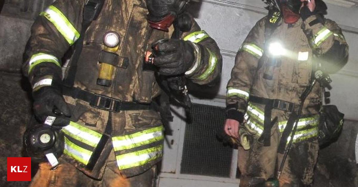 Graz-Sieben-Polizisten-bei-Wohnungsbrand-verletzt