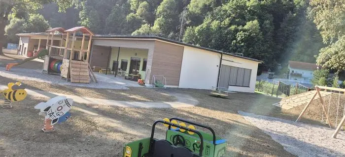 Im Herbst 2025 wurde der neue Kindergarten in Frantschach-St. Gertraud eröffnet