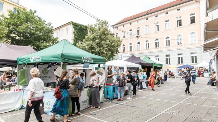 Der Andrang am Grazer Tummelplatz war groß.
