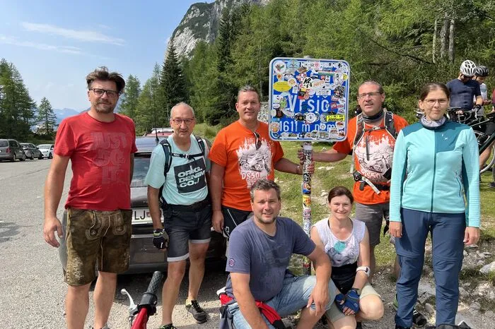 Ankunft am Vrsic Pass