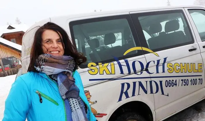 Elfriede Schnitzer-Zarre, skigebiet hochrindl