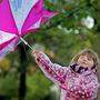 Den Regenschirm nicht vergessen!