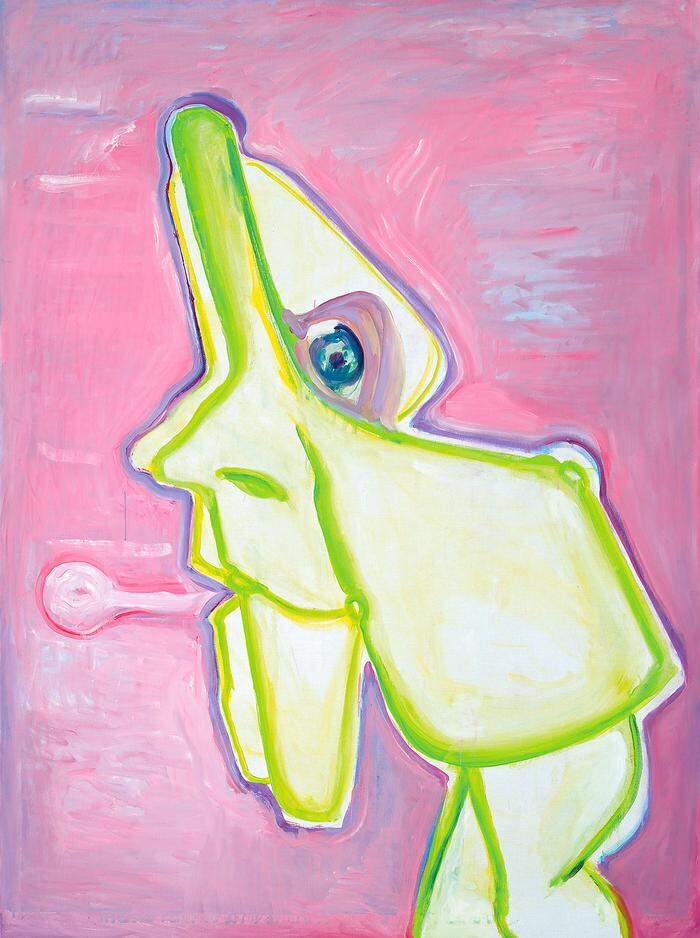 "Body Awareness Paintings" nannte Marias Lassnig ihre Bilder 