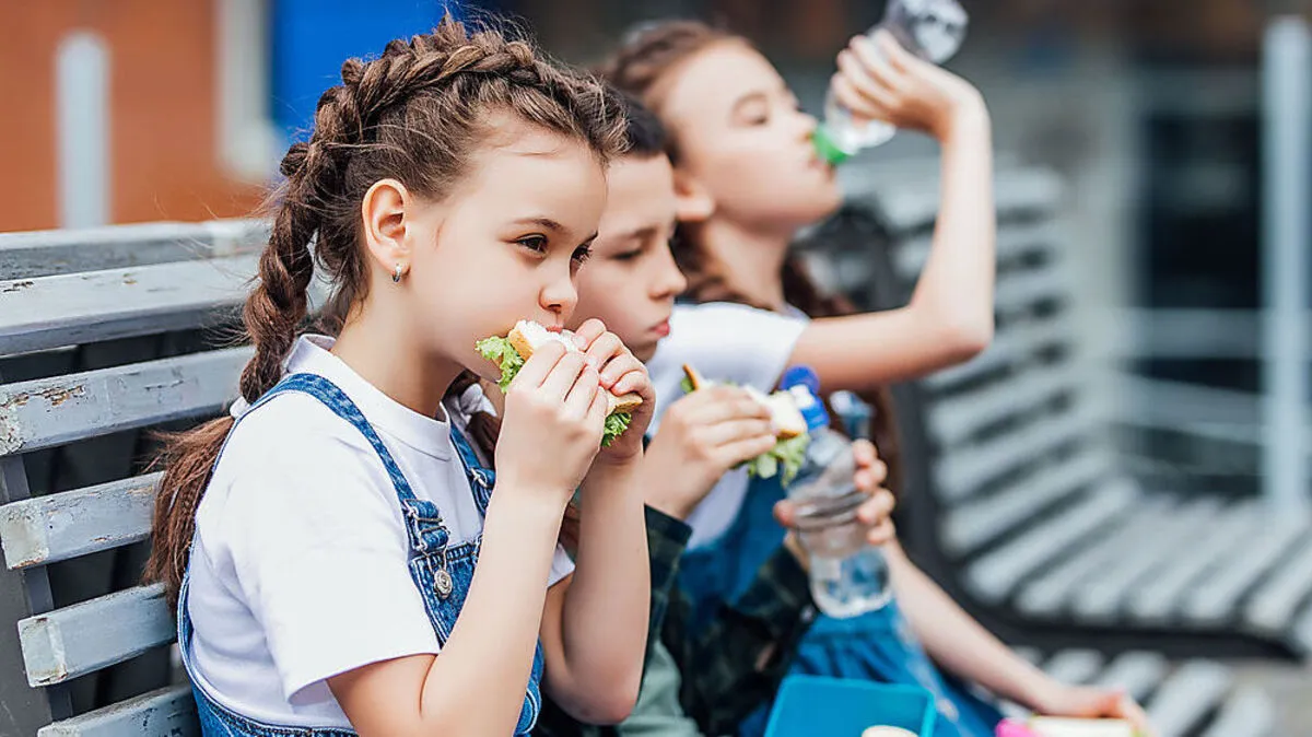 Snacks sind für die Jause in der Schule wenig geeignet