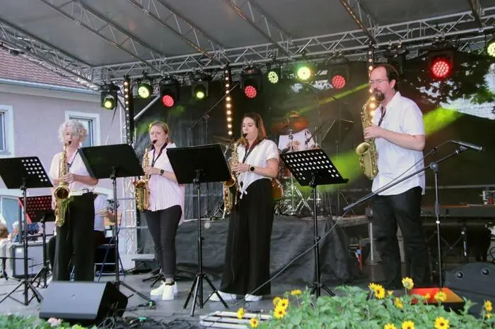 Am ersten Abend sorgten gleich drei Bands der Musikschule Köflach für eine tolle Stimmung.