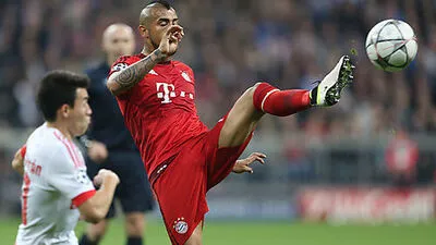 Arturo Vidal schoss den Siegestreffer für die Bayern