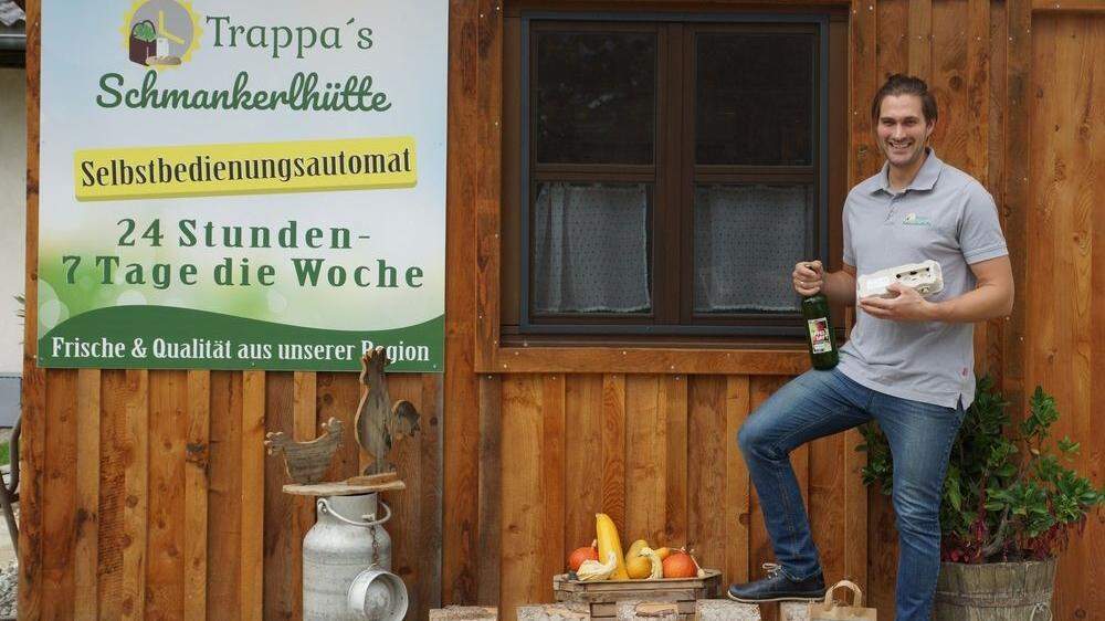 „Trappas Schmankerlhütte“ in Kellerberg ist seit der Krise ein Verkaufsmagnet 