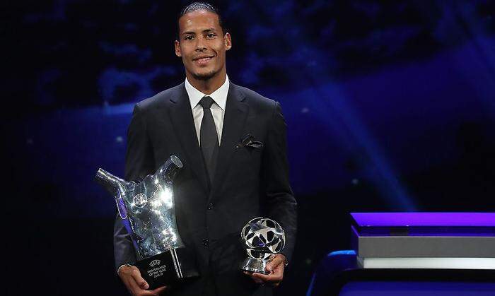 Virgil van Dijk wurde von der UEFA zum besten Spieler Europas gewählt