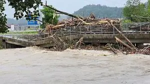 Das Adriatief zieht eine Spur der Verwüstung durch Slowenien