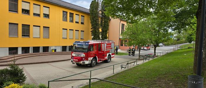 Der Chemiesaal der Mittelschule Kirchberg an der Raab musste evakuiert werden