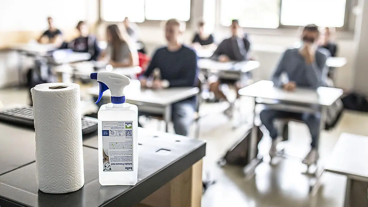 Viele Klassenräume waren nicht so voll seit Montag in der Mössinger Straße