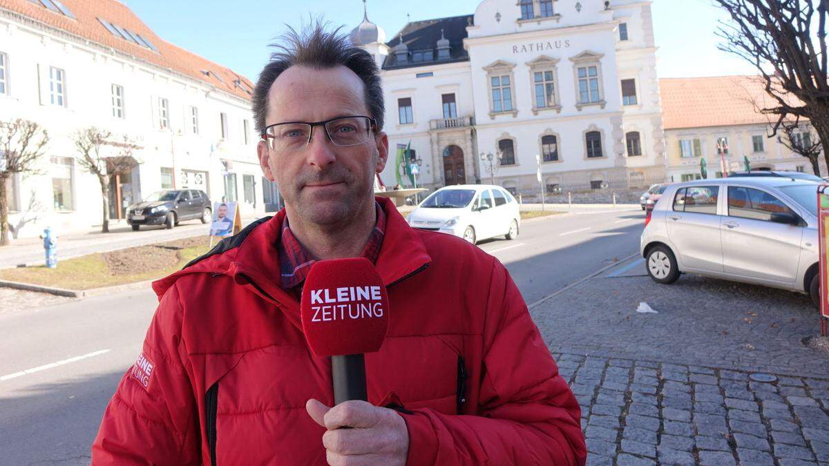 Kleine-Zeitung-Redakteur Raimund Heigl analysiert die politische Situation in Gleisdorf