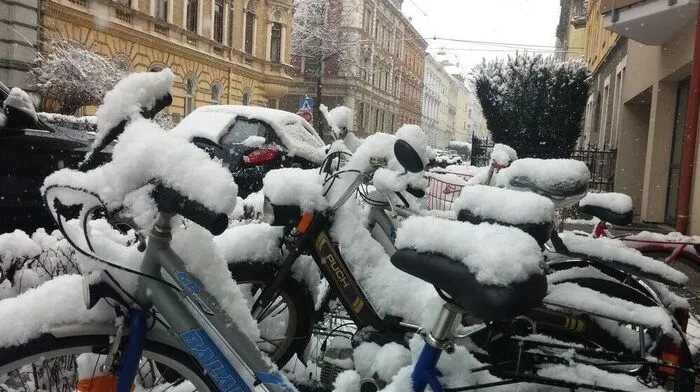 Kein Fahrrad-Wetter in Graz......