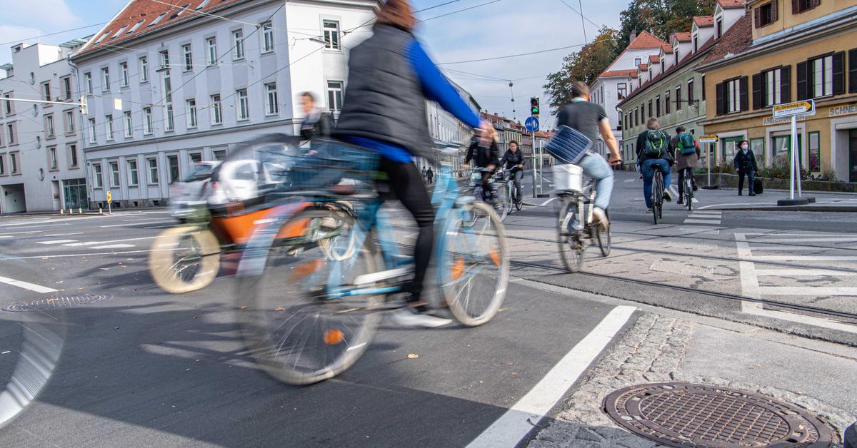 More and more people in Graz are cycling