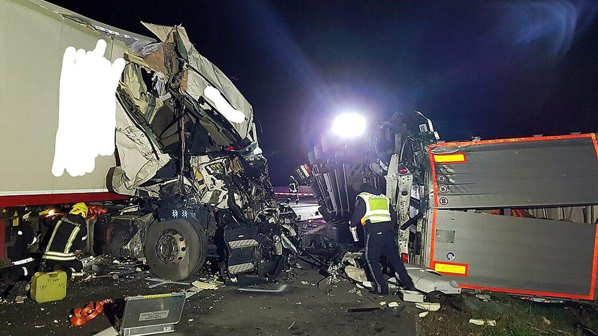 Spektakulärer Unfall auf der Ostautobahn