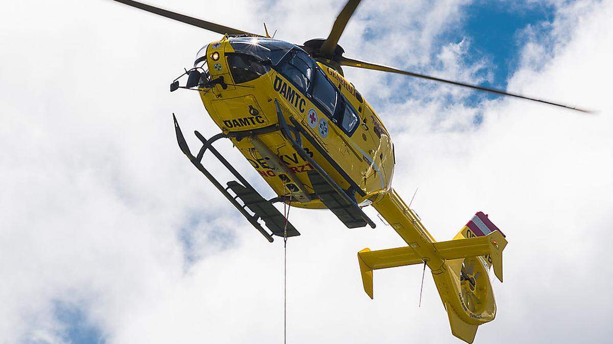 Das Notarztteam des Rettungshubschraubers konnte nicht mehr helfen