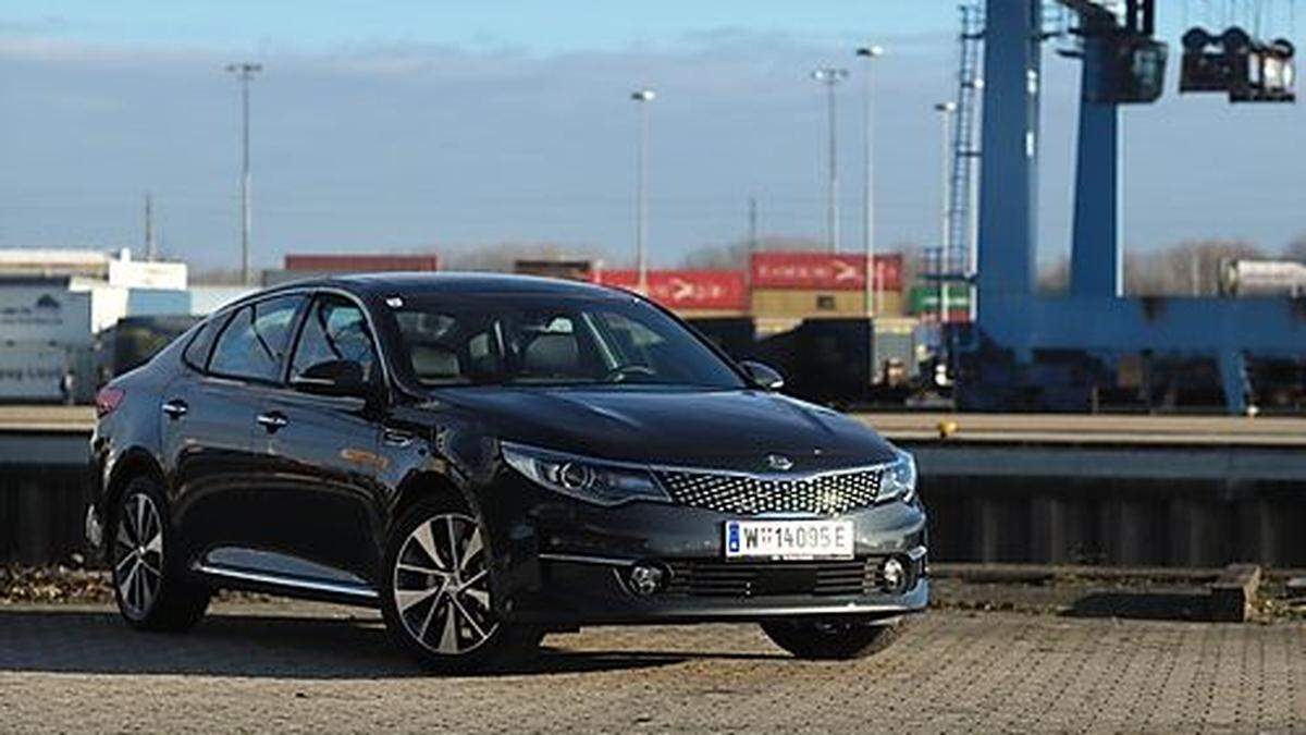 Elegante Erscheinung: Der neue Kia Optima ist startbereit 