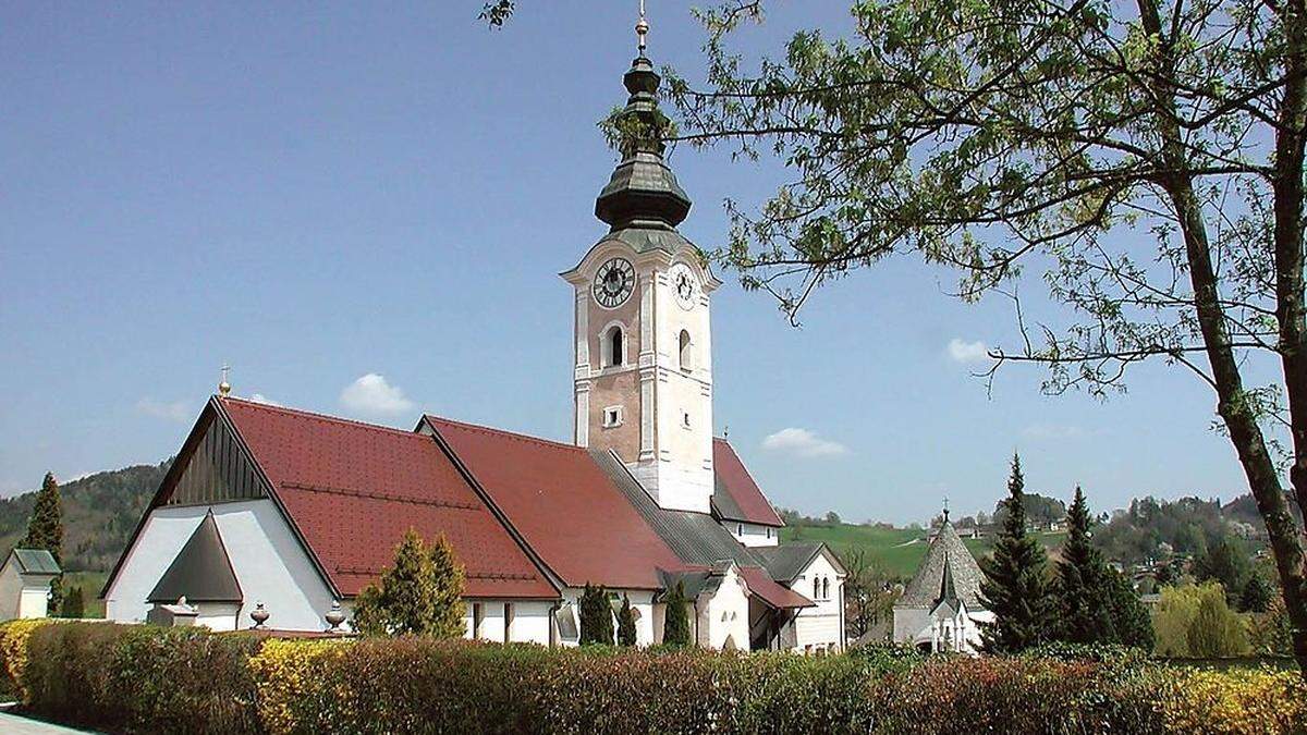 Die Feldkirchner Stadtpfarrkirche &quot;Maria im Dorn&quot;