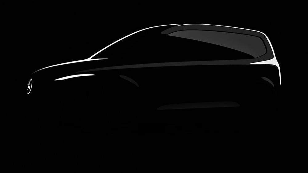 Die Silhouette der neue Mercedes T-Klasse