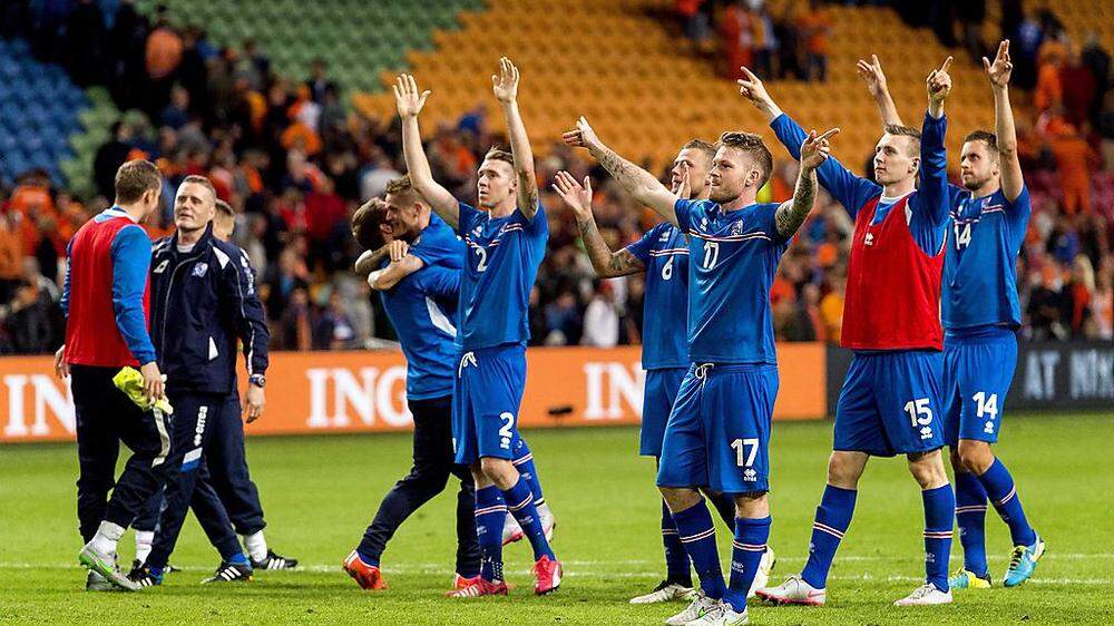 Island jubelt über den 1:0-Sieg