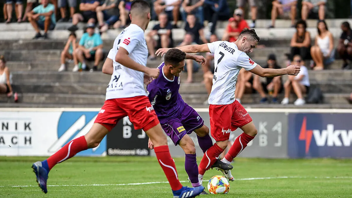 Die Klagenfurter waren oft einen Schritt zu langsam