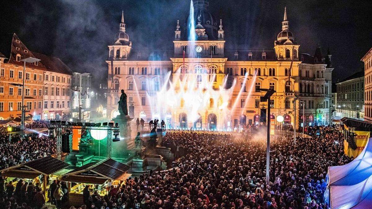 Silvesterspektakel 2018 in Graz: Heuer gibt es die zweite Auflage