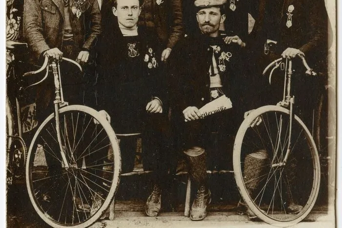 „Preis – Langsam – Wettfahren“ des Arbeiterradfahrvereins Kindberg, 1902