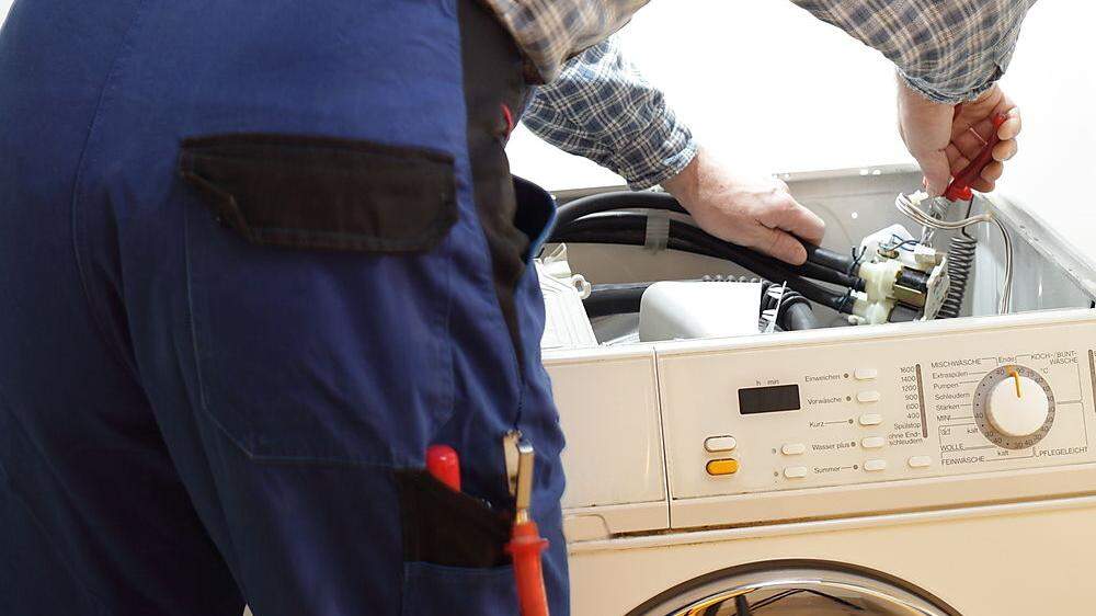 Geräte wie Waschmaschinen sollen repariert statt ersetzt werden